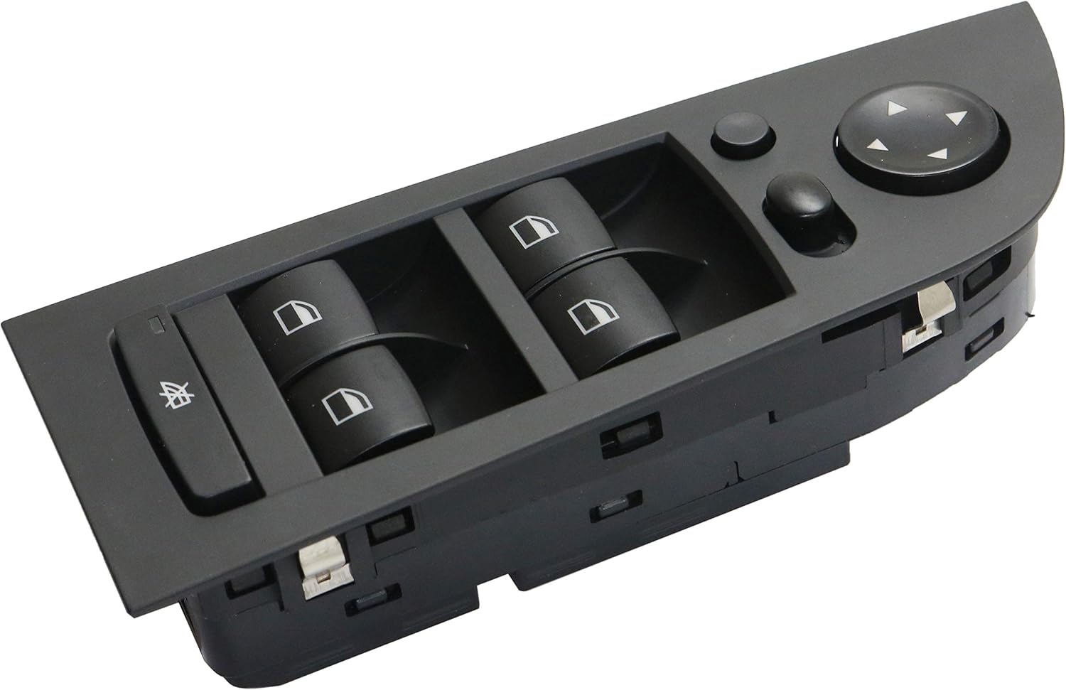 Garage-Pro Master Power Window Switch Replacement for BMW 328i 2007-2010 Black Sedan, with Power Folding Mirrors 18-Prong Pin Male Terminal; Female Connector Replaces # DWS856, 61319217332