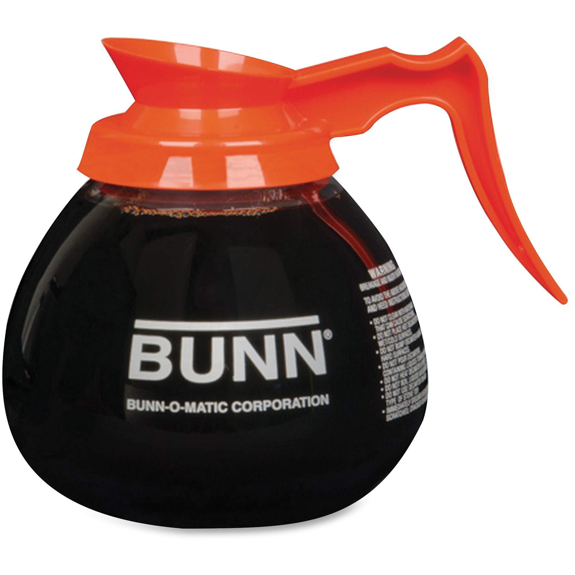 BunnBUN424010101 424010101 12-Cup Glass Coffee Decanter, Orange (42401.0101)