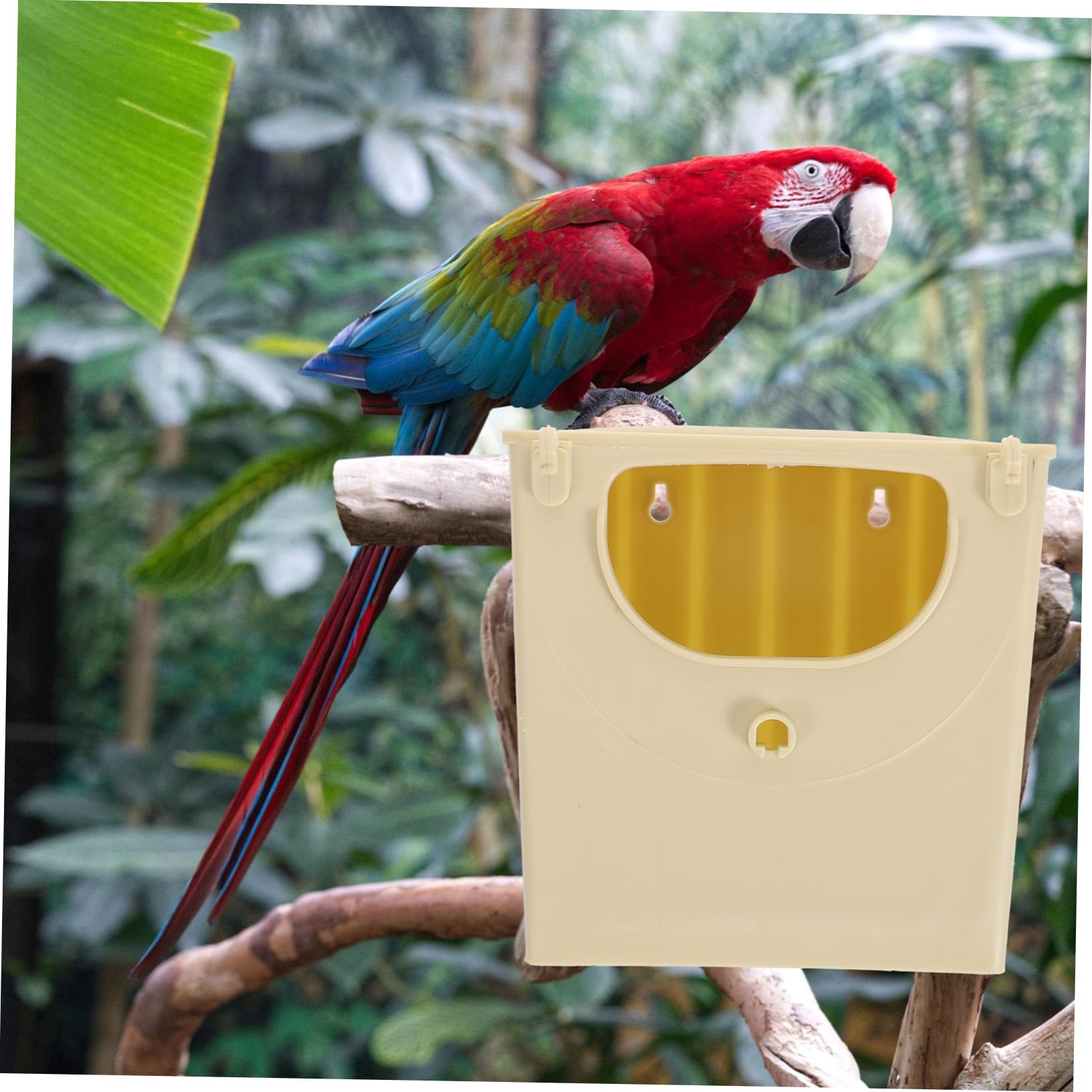 Alipis 4 Stück Box Vogelzuchtbox Wellensittich Nest Vogelbedarf Vogelnest Vogelkäfig Zucht Finkennest Vogelkäfige für Wellensittiche kleine Vogelkäfig Nymphensittichkäfig Meerschweinchen Wellensittich