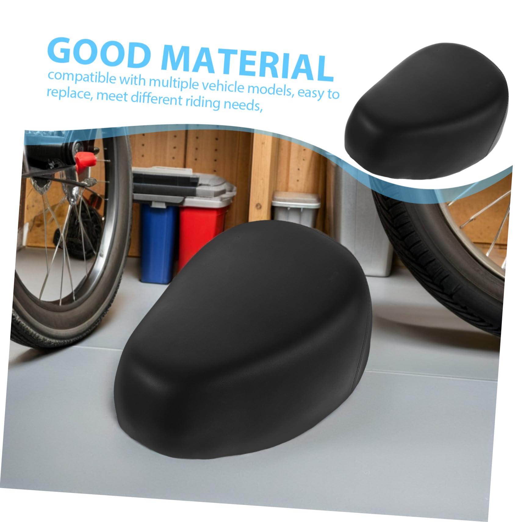 Abaodam Selle De Vélo Confortable Et Rembourrée pour VTT Homme Et Femme avec Absorption des Chocs Et Design Profilé pour Longue Distance Et Usage Quotidien