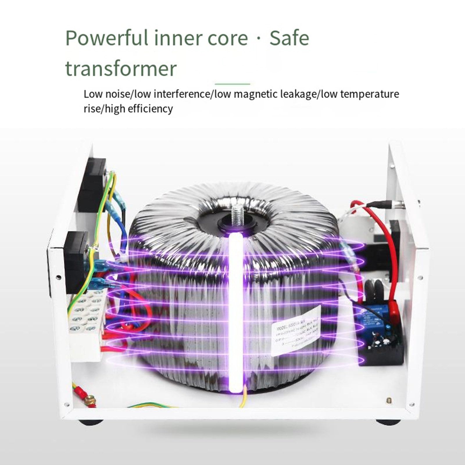 Transformador 110V a 220V 500W 1000W 2000W 3000W Transformador de conversión de voltaje de fuente de alimentación marina en el extranjero,2000W