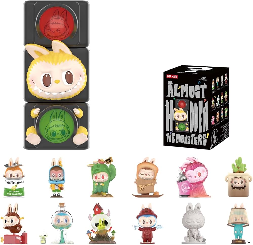 その他 POPMART labubu THEMONSTERS Almost Hidden Buy POP MART The Monsters Almost Hidden Series Blind Box Figures