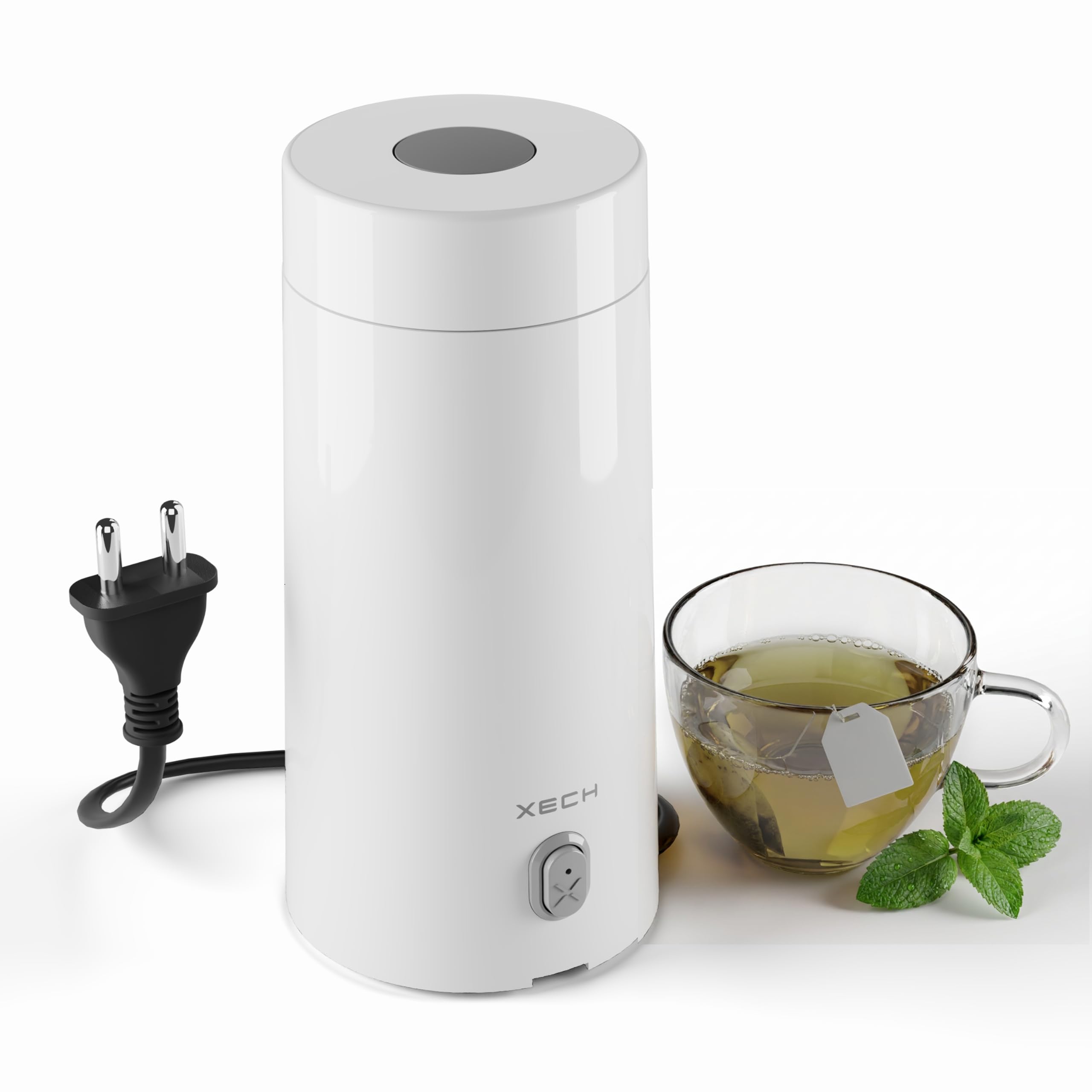 XECH Portable Electric Kettle 300ml | Mini Electric Kettle for Hot Water | Small Kettle with In-Built Cable | Bottle-Shaped Kettle for Tea, Coffee & More (Hydroboil Mini)-image-25