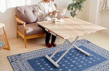 【美品】ヤマソロ 昇降テーブル グロリアス 82-645（ブラウン/ブラック） 美品】ヤマソロ 昇降テーブル グロリアス 82-645（ブラウン