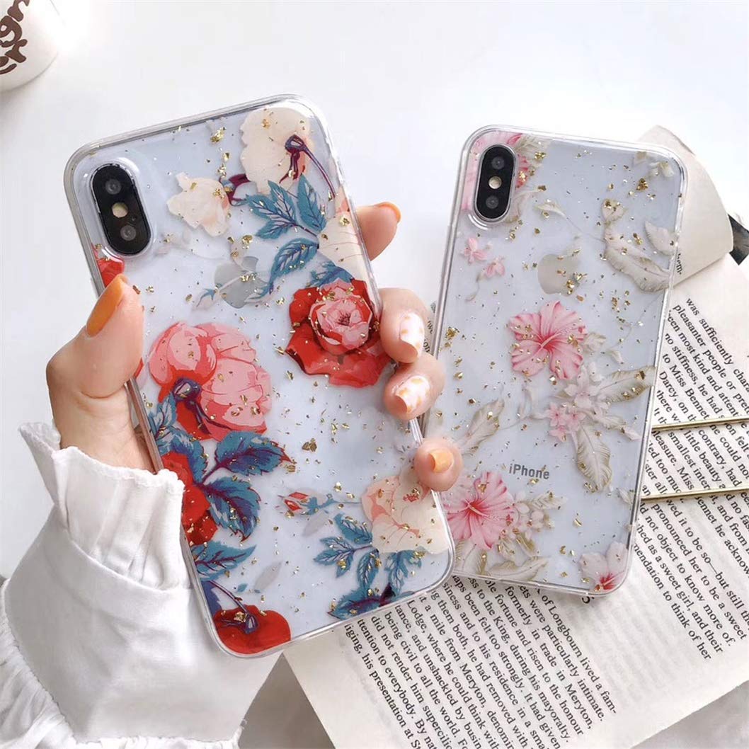 Hishiny Cover per iPhone XS Max, Custodia iPhone XR, Ultra Sottile Cassa Morbido TPU Silicone Case AntiGraffio, Antiurto Protettiva Case per iPhone XR XS Max