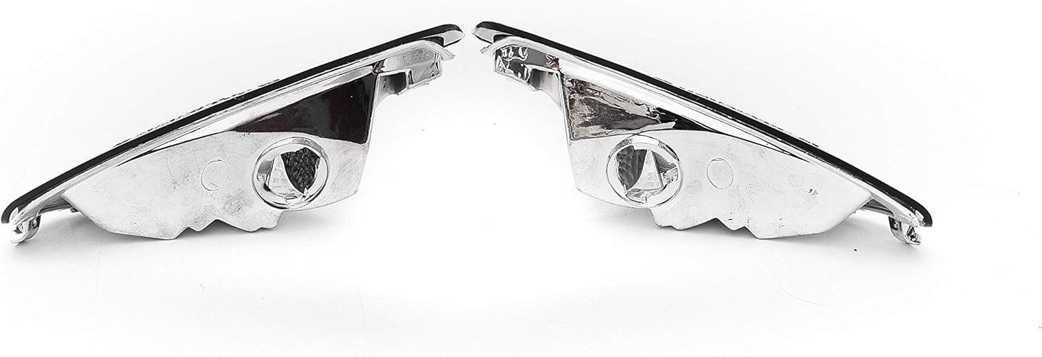 front+Rear Turn Signal Lamp Idicator Blinker Lens Fit for BMW 2004-2005-2006 R1200S; 2007-2015 K1300 S (Smoke)