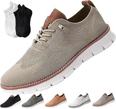 Dockers by Gerli Mesh Sneaker Khaki Sneakers kaki Textiel Heren Basics Street wear