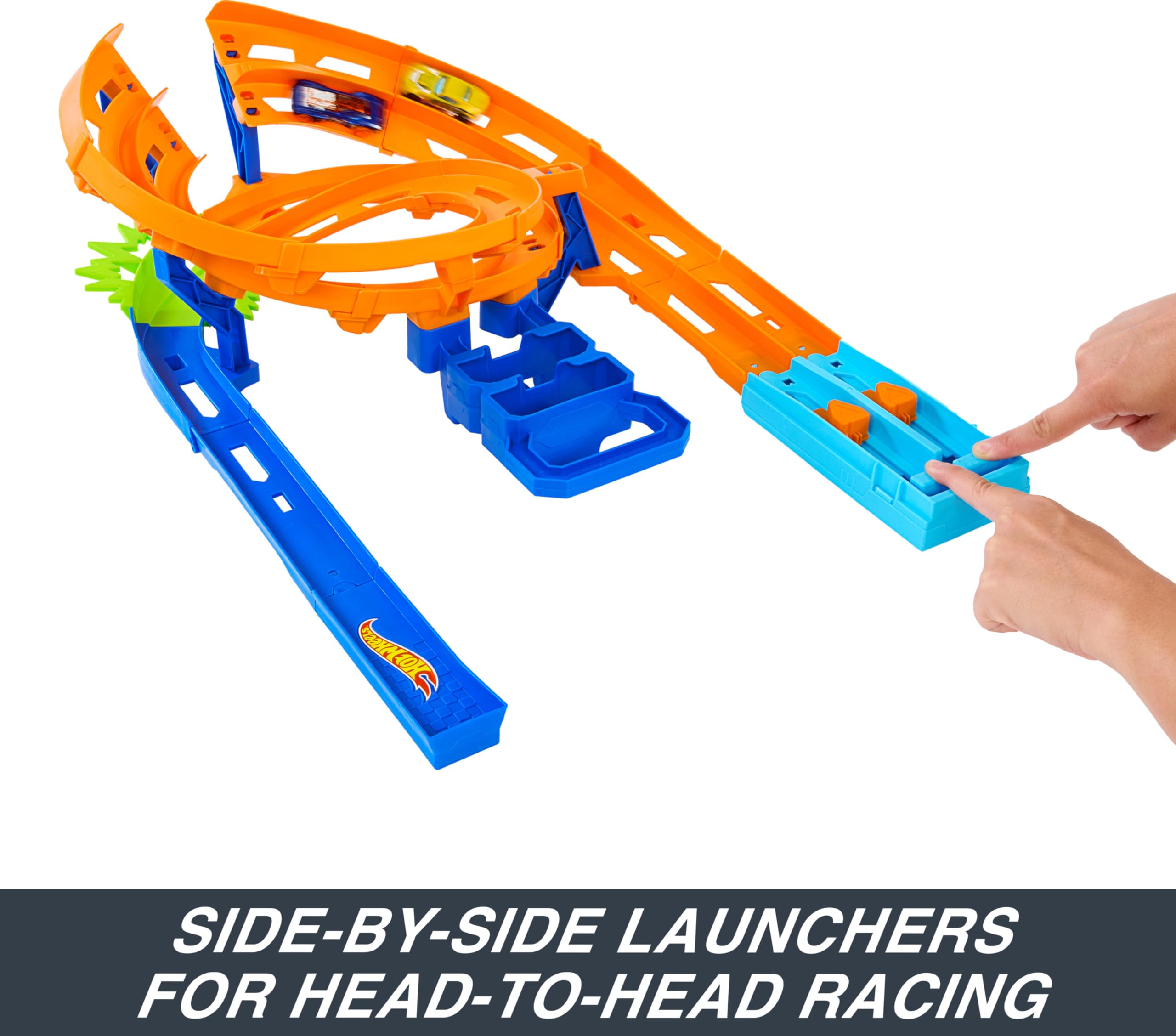 Amazon.co.jp: ホットウィール(Hot Wheels) スパイラルレース プレイ