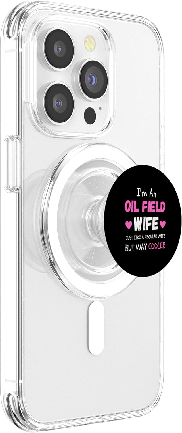Oil Field Wife PopSockets MagSafe PopGrip for iPhone