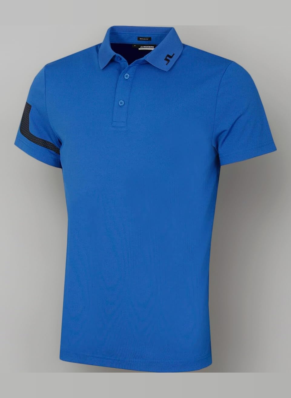 J.Lindeberg Mens Heath Regular Fit 4-Way Stretch Golf Polo Shirt