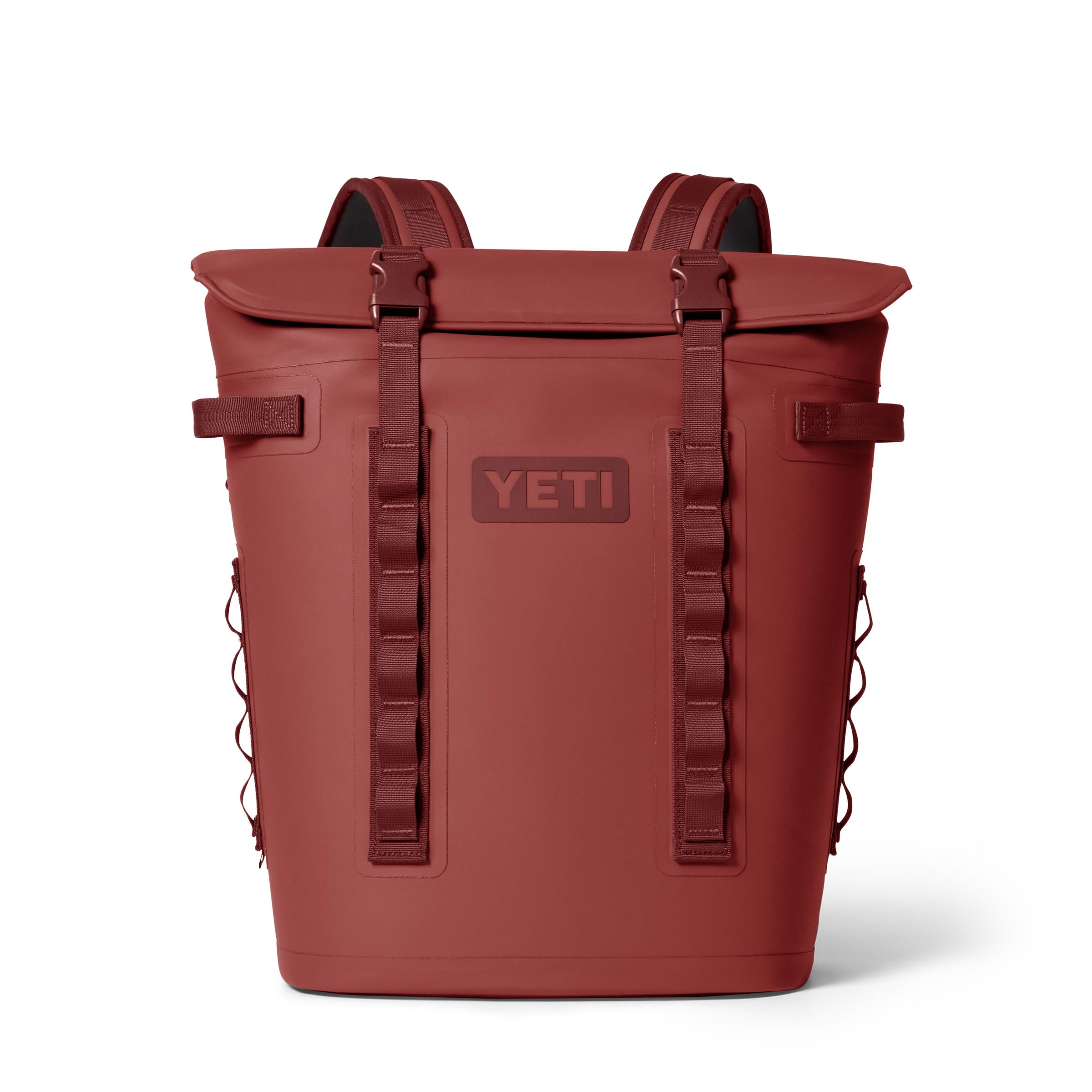 YETI Hopper M20 Backpack Soft Sided Cooler with MagShield Access, Stag Red