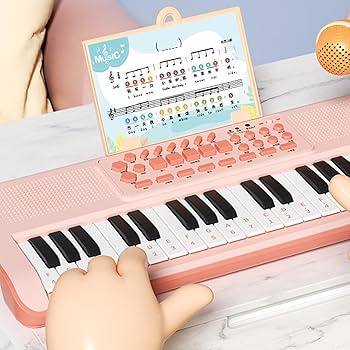 Amazon.co.jp: キッズキーボードピアノ,37キー 電子楽器 ピアノ