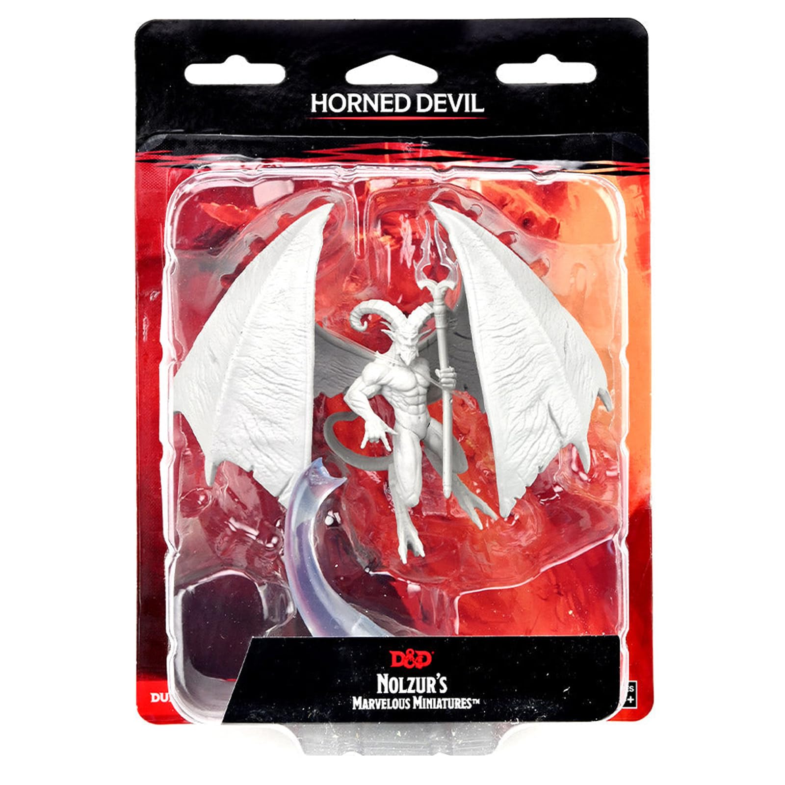 WizKids/NECA D&D Nolzur's Marvelous Minis: Horned Devil - Set Di 6 Miniature In Vinile Per Giochi Di Ruolo, Accessori Da Tavolo - 2