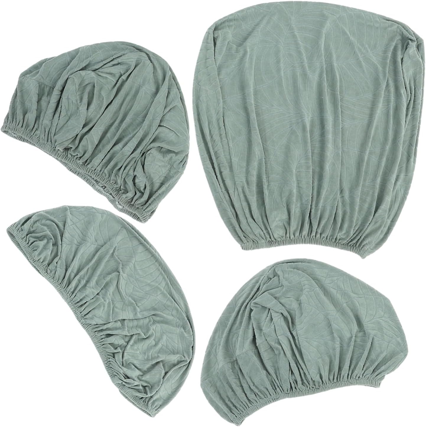 1 Set Elegant Chair Slipcovers Elastic Full Coverage for Armchairs Recliners Machine Washable Soft Fabric Geometric Design Protects from Stains Daily Wear for Living Room Decor