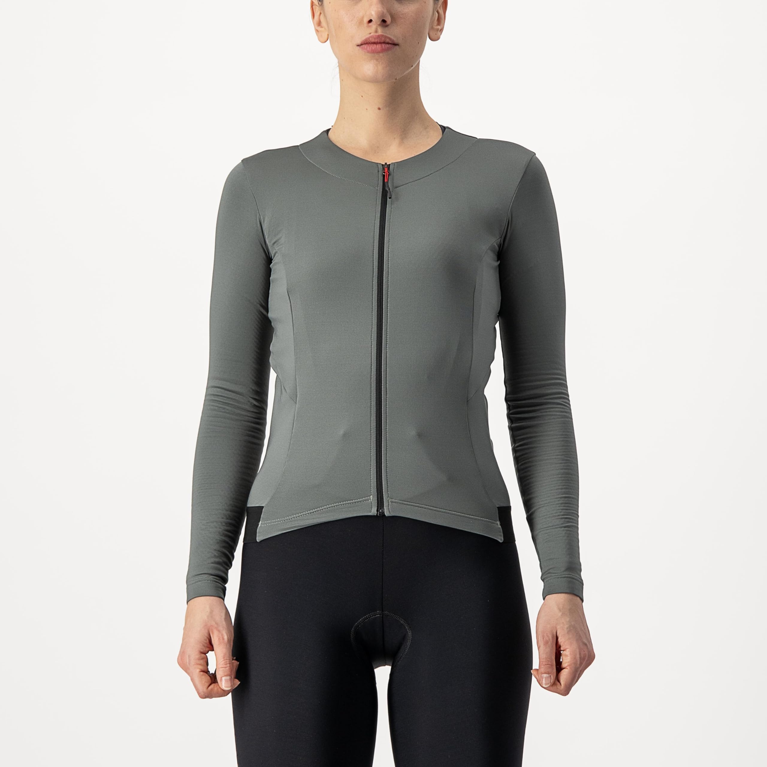 CASTELLI 4523545-048 Fly LS W Jersey T-Shirt Unisex Urban Gray Size M