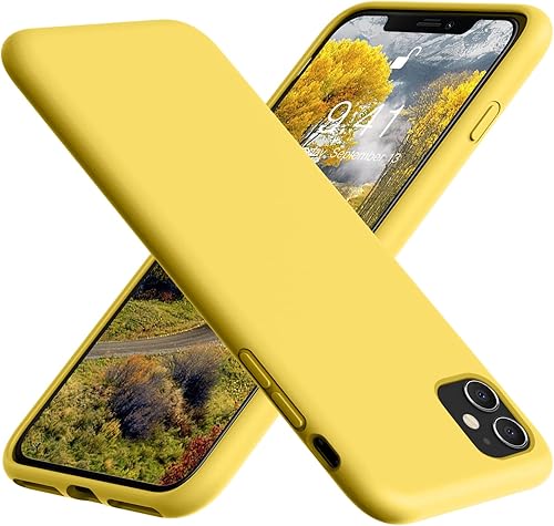 Vooii Funda para iPhone 11, de silicona lĂquida suave, de goma delgada, protectora de cuerpo completo para iPhone 11 (con forro de microfibra Vooii Funda para iPhone 11, de silicona lĂquida suave, de goma delgada, protectora de cuerpo completo para iPhone 11 (con forro de microfibra