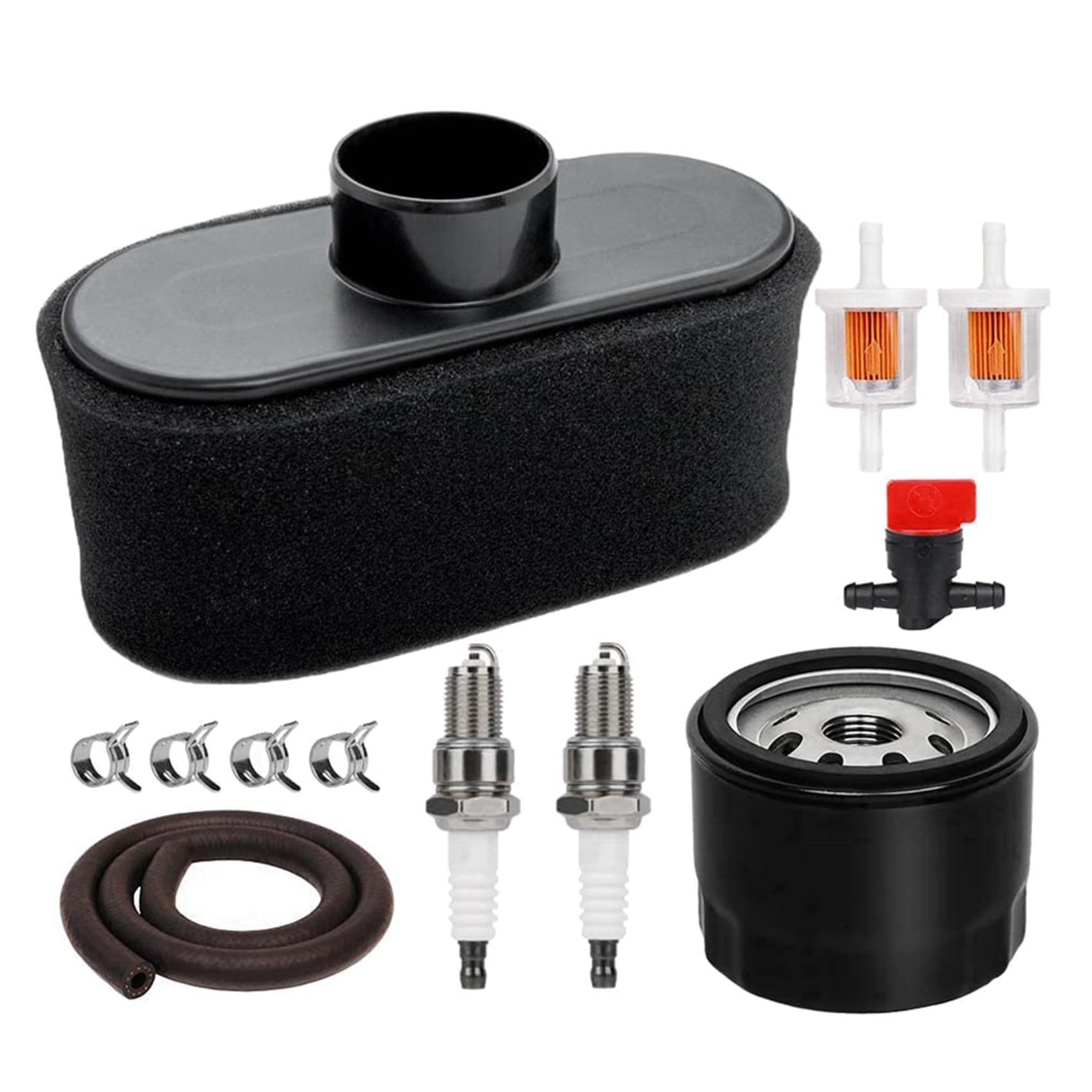 Speesy 2X Kit de Mise AU Point pour Tracteur de Tondeuse à Gazon FR651V FR730V FS481V, Remplacer le Filtre à 49065-7007 11013-7047 Filtre à Air