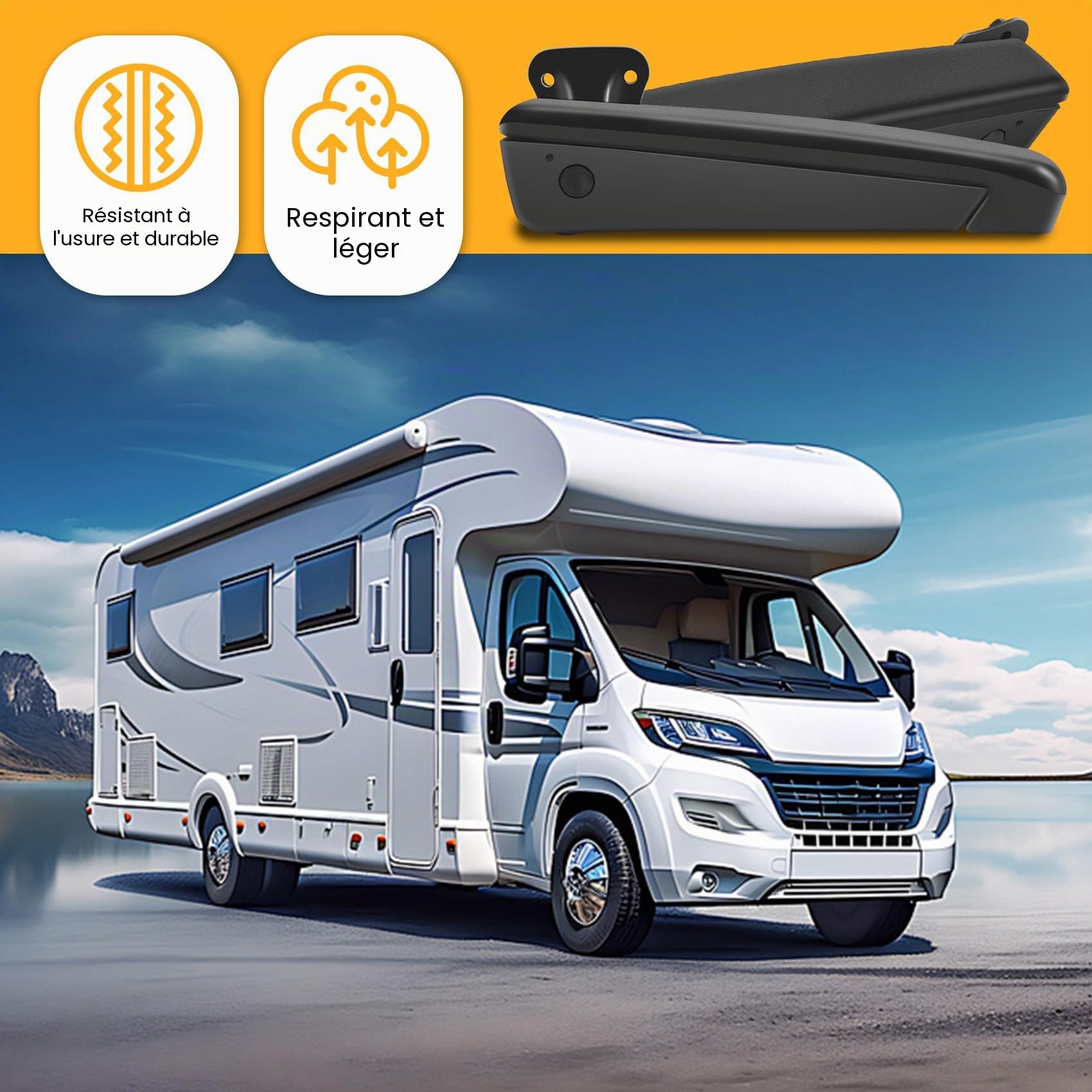 Accoudoir réglable universel de siège de voiture pour les pièces de voiture du camion RV A