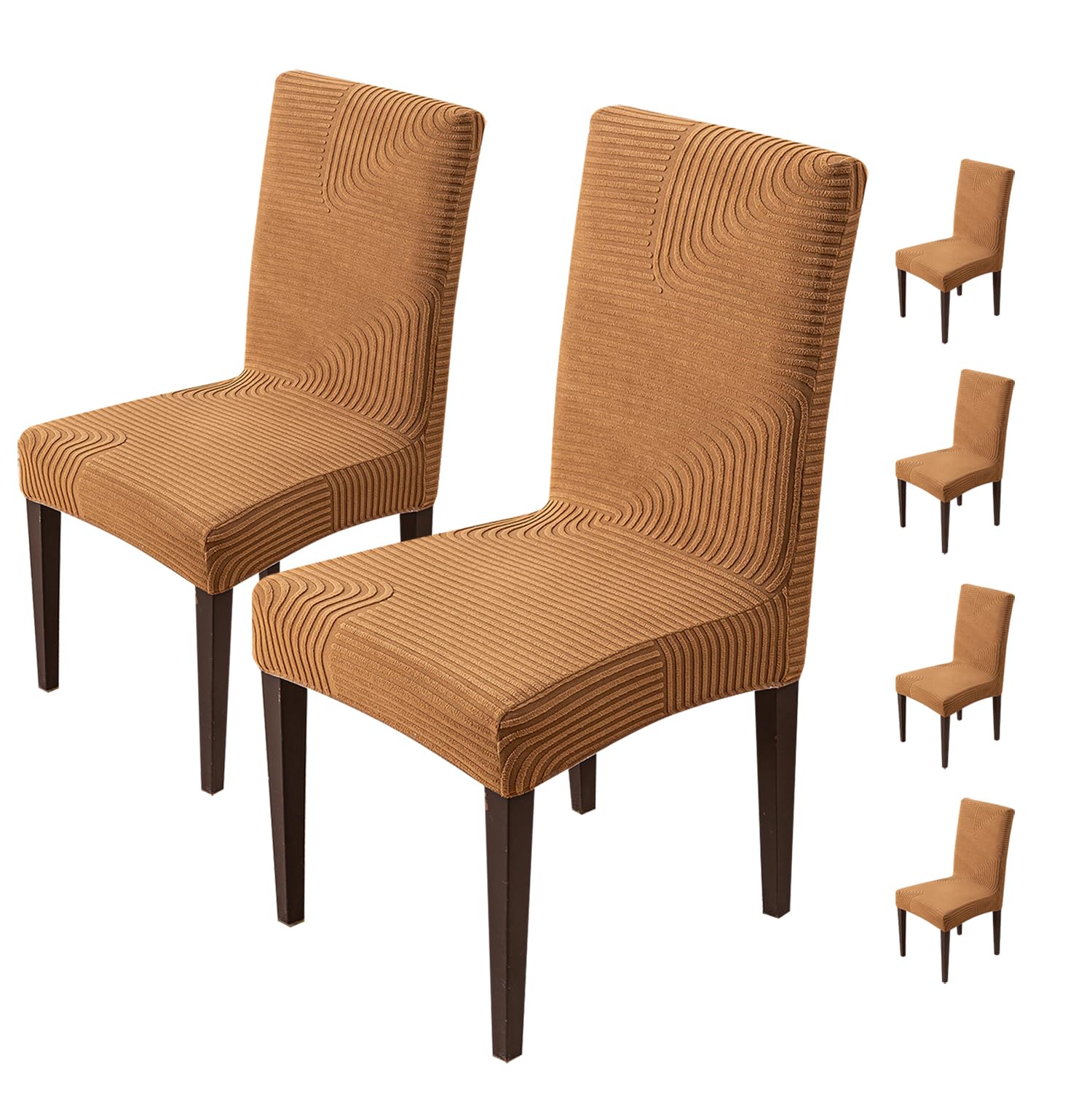 Stretchy Chair Covers - Sapphire Blue (Pack of 6) -20