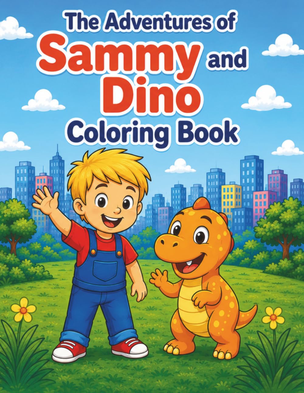 The Adventures of Sammy and Dino Coloring Book