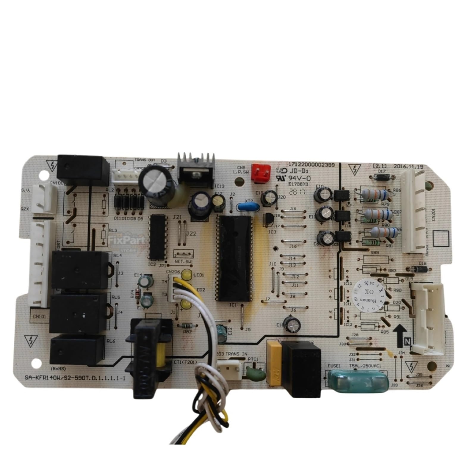 Bonzmxdkhq One Color Air Conditioner External Control Motherboard 17122000002399 Sa-Kfr140w S2-590T