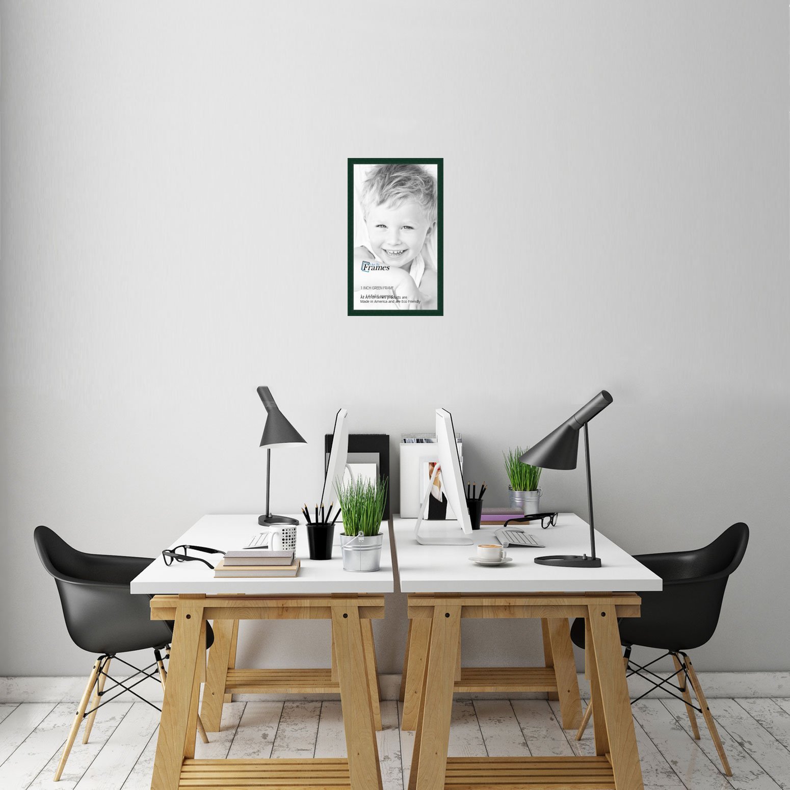 Amazon.com - ArtToFrames Wood Picture Frame 2WOM0066-60823-YGRN