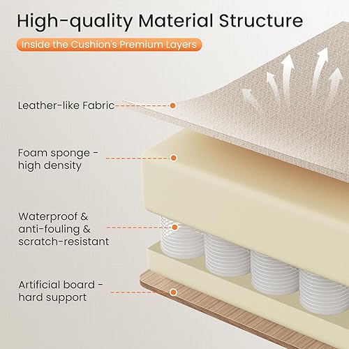 Miniatura 4 de DUMOS Silla de juegos con reposabrazos de conexión, sillas de videojuegos con cojín de resorte de bolsillo, silla ergonómica para computadora con