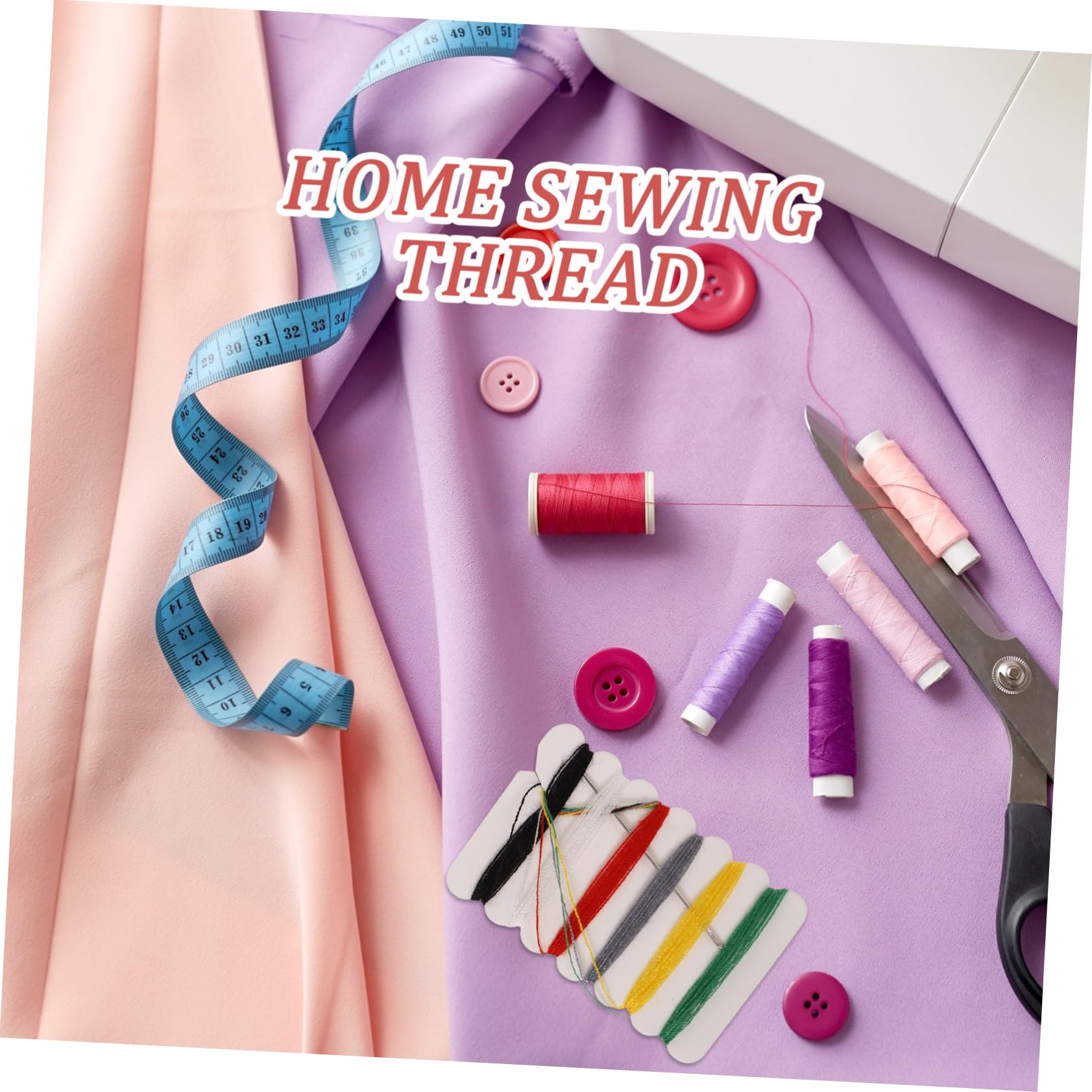 STOBOK 100confezioni Kit Da Cucito Portatile Ago e Filo Strumenti Multifunzionali Per Cucire Ricamo e Riparazioni Colori Dei Caso