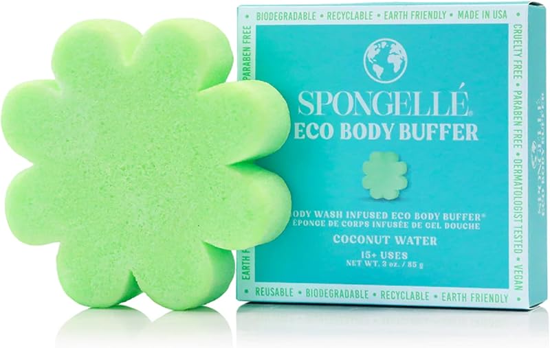 SPONGELLÉ Bucha corporal com sabonete Coconut Water Eco Collection