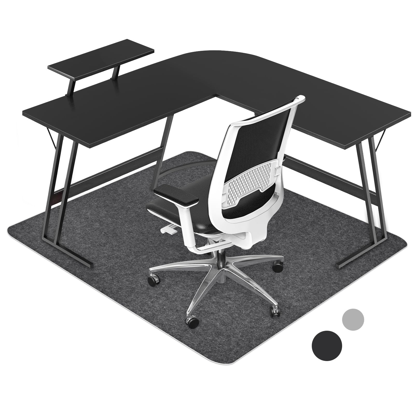 Desk Chair Protector Non Plastic Chair Mat Placoot Office Chair