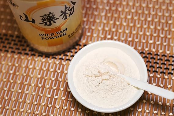 Wild Yam Powder Rhizoma Dioscoreae Powder Chinese Yam Powder Shan Yao Powder 120mesh (2oz)