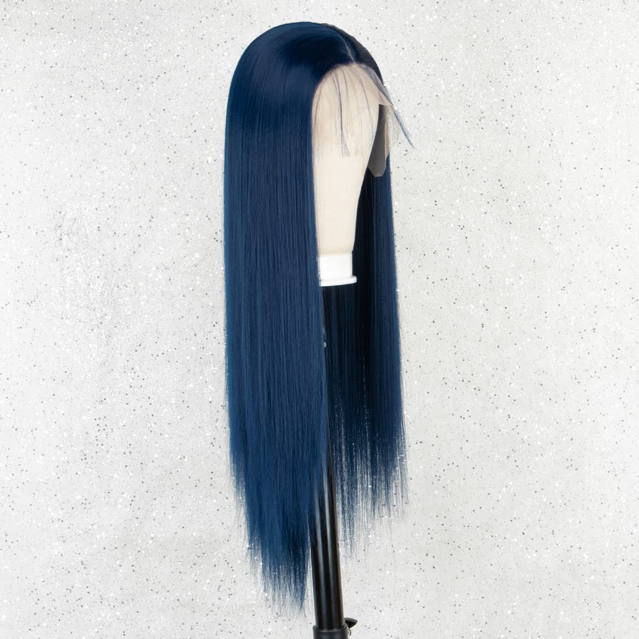 Kryssma Blue Lace Front Wigs For Women Inch Deep Desertcart