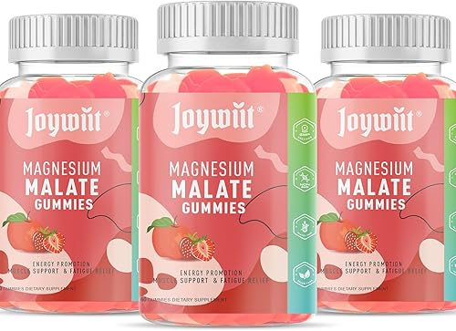 Gomitas de malato de magnesio 1000 mg paquete de 3, 180 unidades