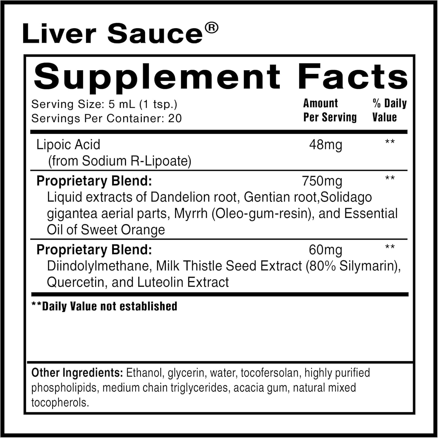 Quicksilver Scientific Liver Sauce, Quercetin, 100 ml / 3.38 oz — Amazon image 2
