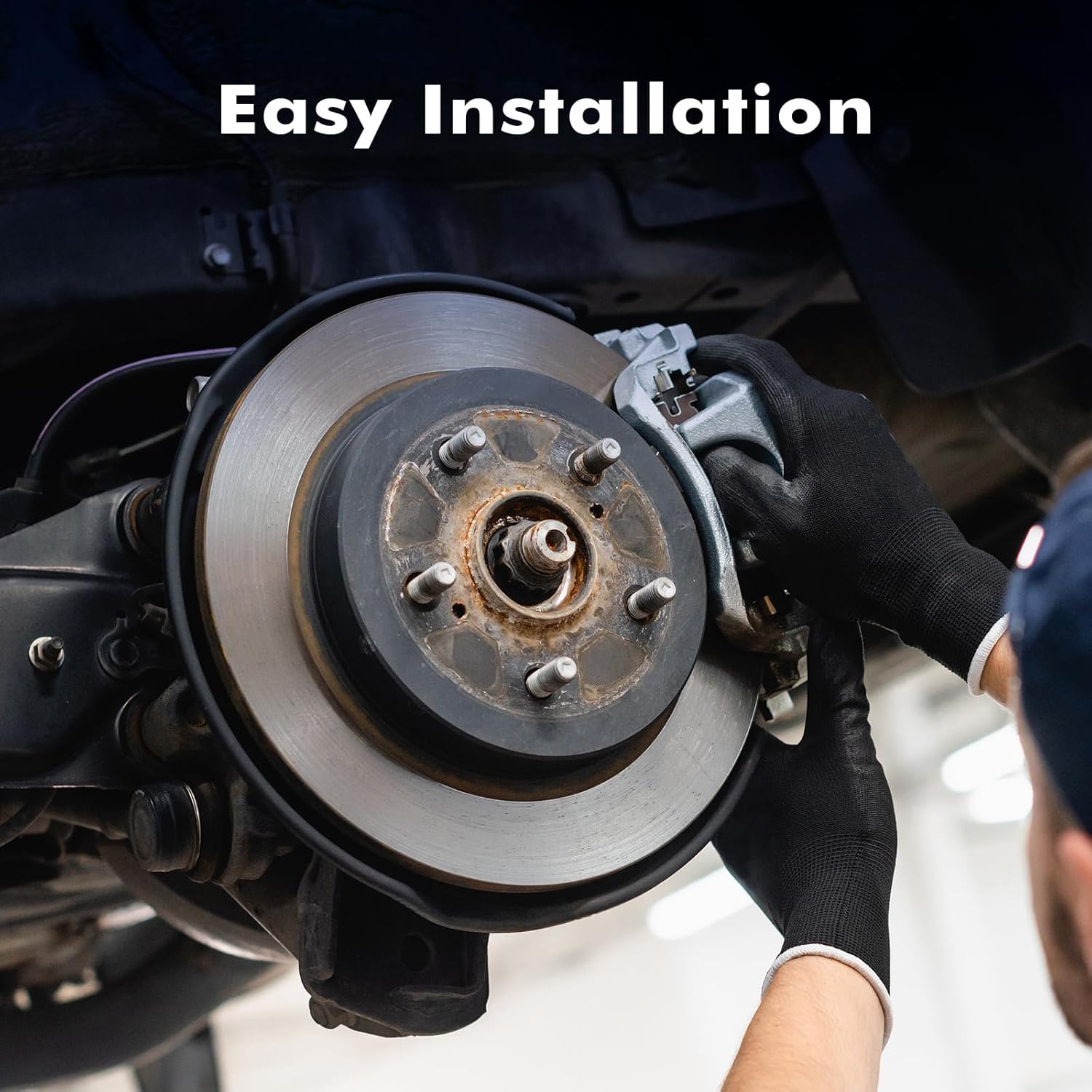 PM Auto Front 328mm Disc Brake Rotors Replacement For 2005-2010 Jeep Grand Cherokee