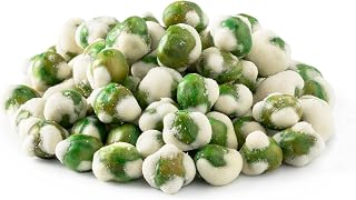 NUTS U.S. Wasabi Coated Green Peas - Vegan Crunchy Spicy Snack, Premium Quality 3 LBS Resealable Bag