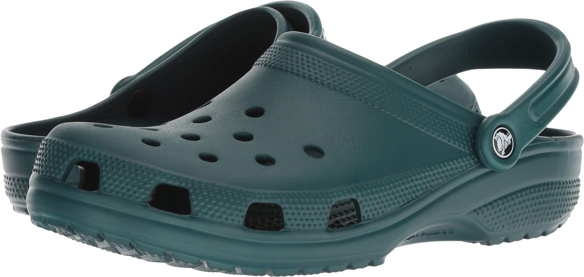 Crocs unisex adult Men's and Women's Classic (Retired Colors) Clog, Evergreen, 15 Women 13 Men US