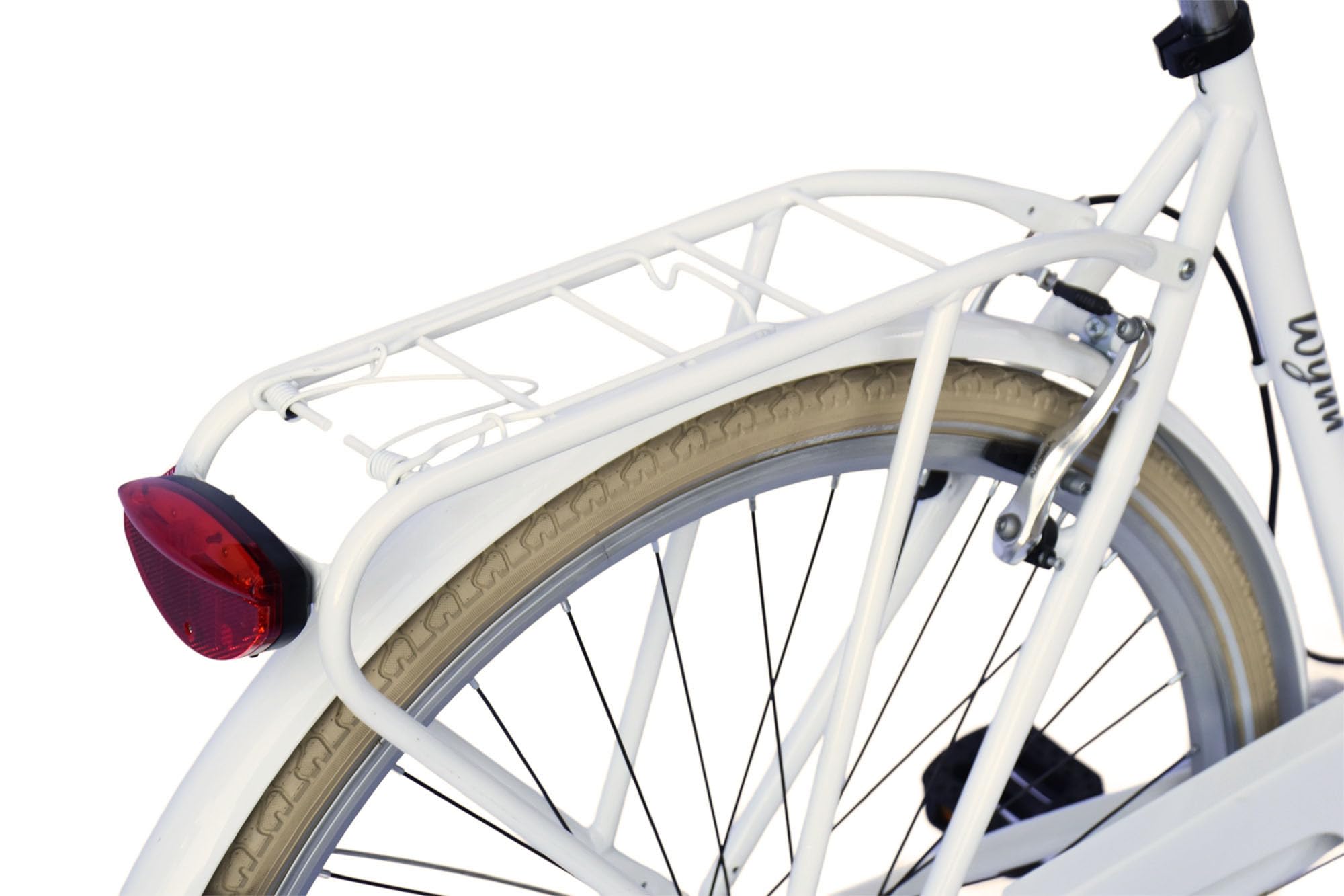 WYNN Cityrad 28 Zoll CTY1.0 weiß Rahmenhöhe 51 cm Damen 6 Gänge V-Brake Sport & Freizeit