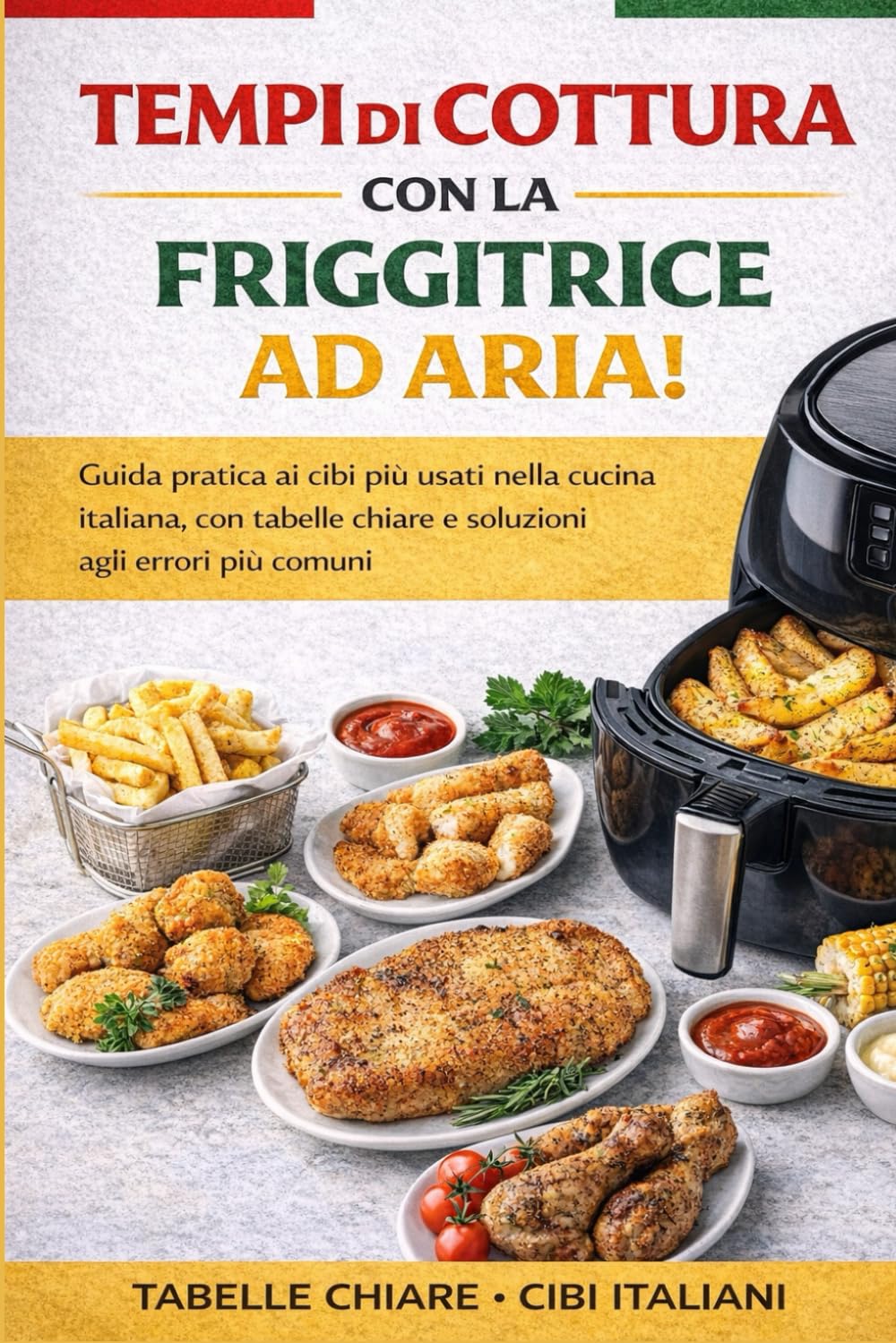 Tempi di Cottura con la Friggitrice ad Aria: Guida pratica ai cibi più usati nella cucina italiana, con tabelle chiare e soluzioni agli errori più comuni