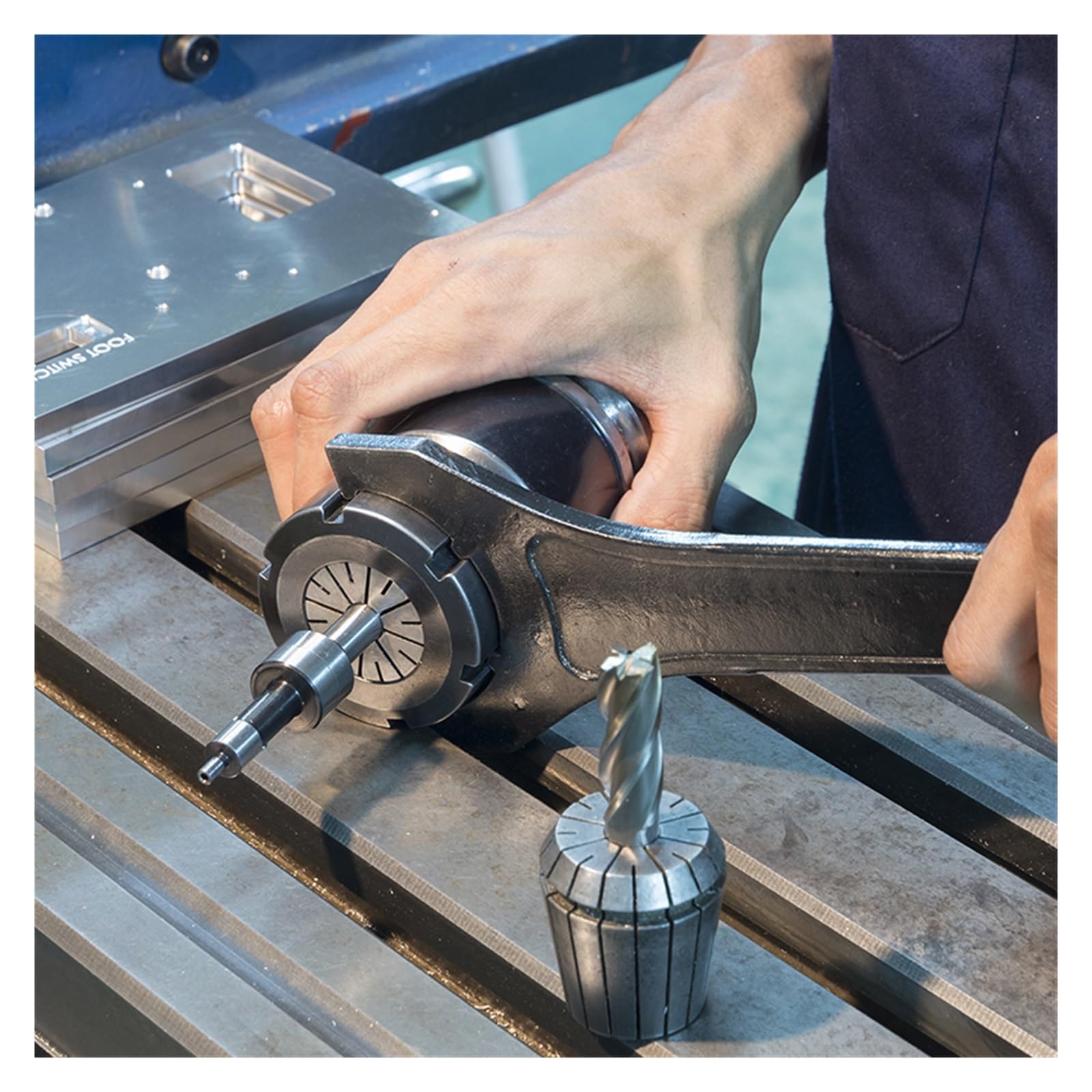 Mandrino con Pinza a Molla di precisione ER32 for tornio CNC