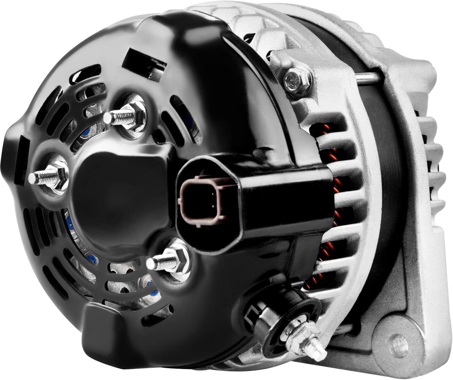 SCITOO Alternator Fits for Honda for Accord 2008-2012, for Accord for Crosstour 2010, 3.5L- 12V 130Amp CW 6-Groove Pulley, Replace OE 11392