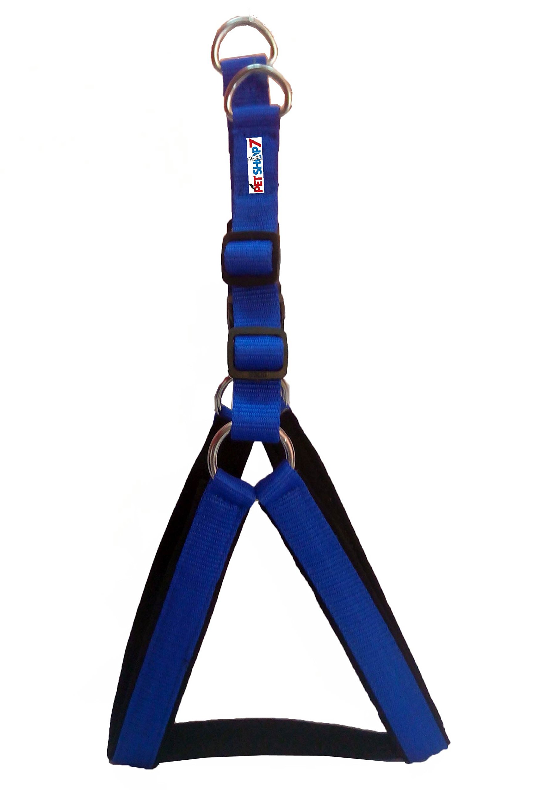 See full amazon price history chart for Petshop7 High Qualily Dog Harness with Padded 1 Inch-Blue-Medium (Chest Size -27-32) Petshop7 High Qualily Dog Harness with Padded 1 Inch-Blue-Medium (Chest Size -27-32) (B016QCJO7A) Amazon Price History, Amazon Price Tracker