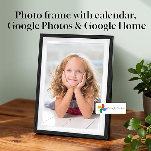 Miniatura 8 de Cambio de calendario digital de Google de 10.1 pulgadas, batería de litio integrada tabla de tareas y planificador, marco de fotos con pantalla