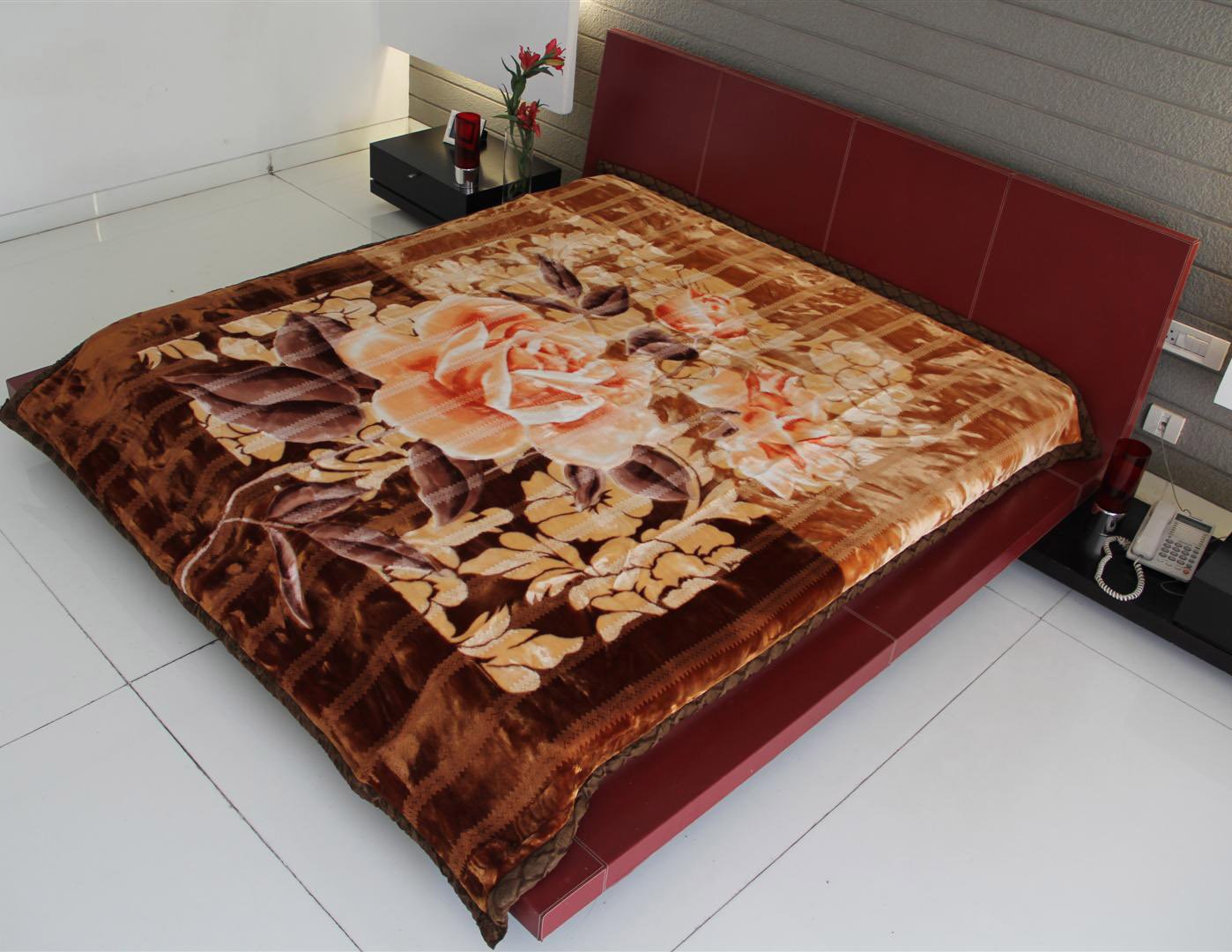 YOUNGMAN MINK BLANKET DOUBLE BED Amazon.in