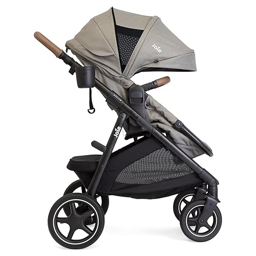 Miniatura 3 de Joie Ginger LX - Cochecito pramette con una sola mano 4 en 1, cochecito y cochecito convertibles, recién nacido a niño pequeño (paloma)