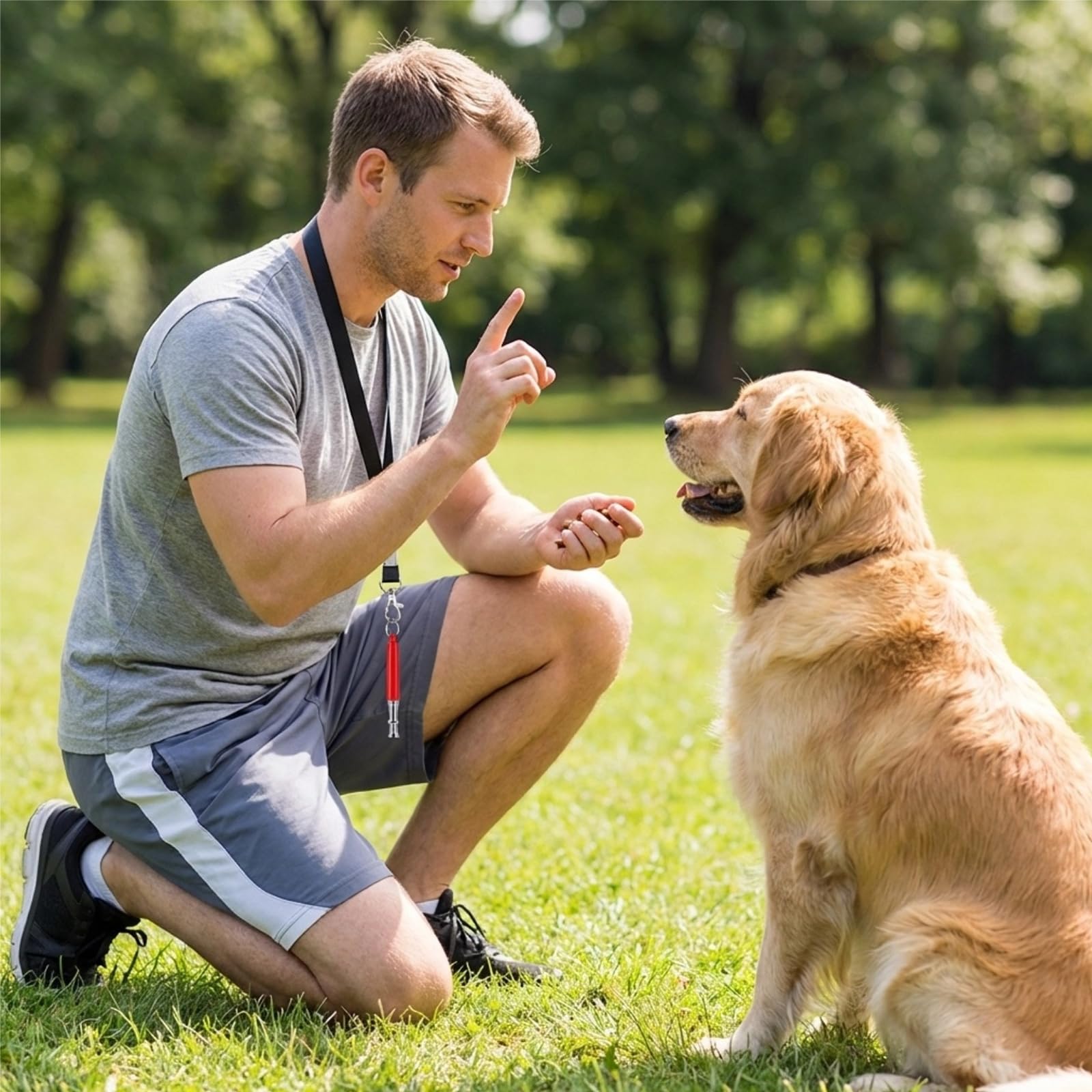 Vauki 4 fischietti per cani, fischietto per cani, ad alta frequenza, silenzioso, con cordino, regolabile, per cani, fischietti contro l'abbaiare, per addestramento del cane