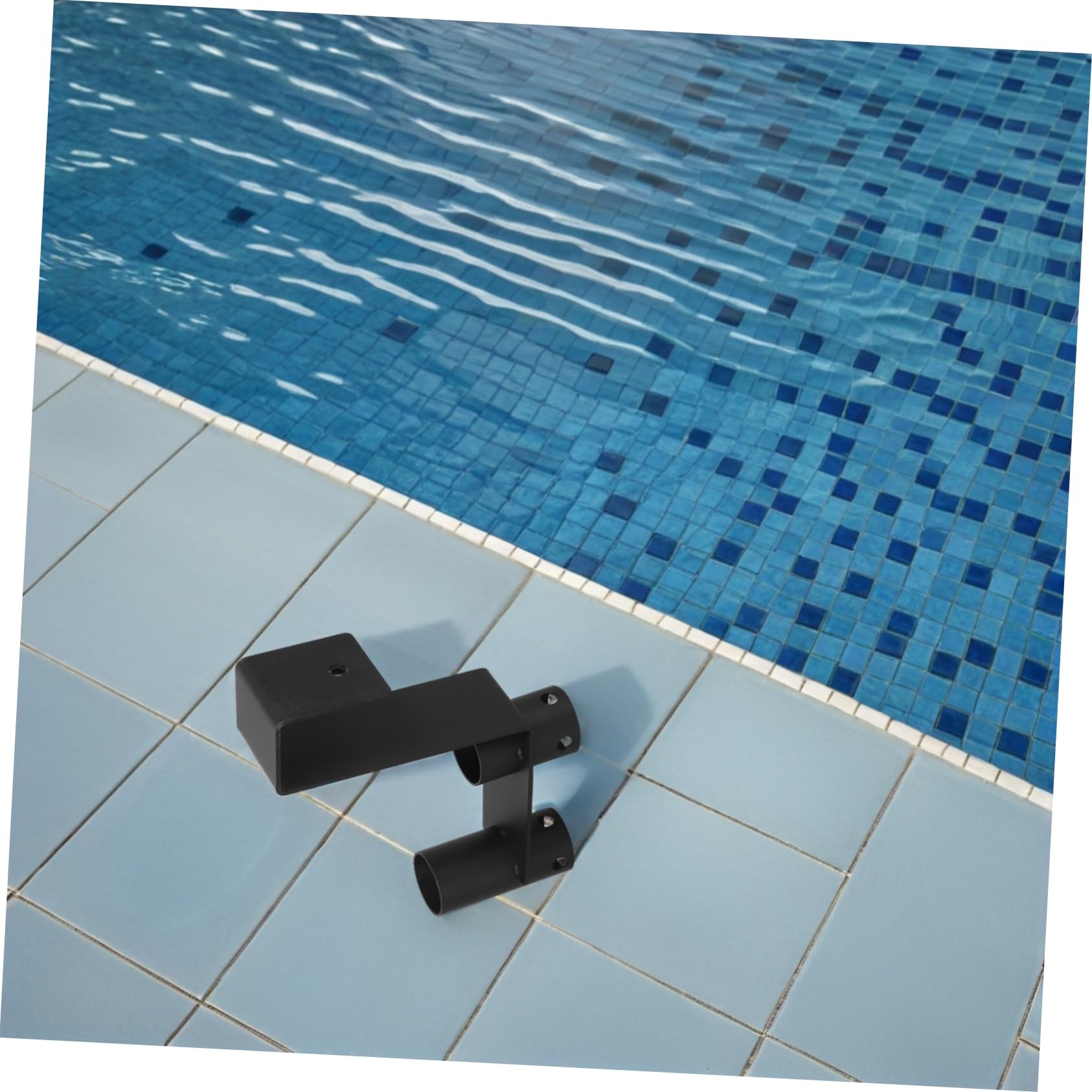 2pièces Crochets De Clôture De Piscine Supports De Poteaux Robustes pour Outils De Nettoyage Écumoires Brosses Filets Tuyau Aspirateur Organisation Et Rangement sans Encombrement