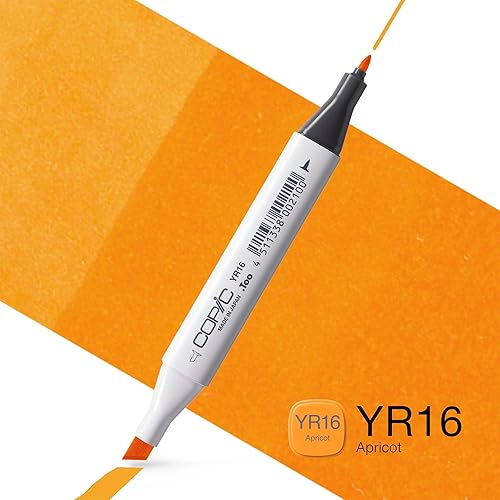 Miniatura 29 de Copic Marcador de alcohol clásico, de doble punta, YG67-Copic, musgo Musgo,albaricoque,Aqua,Cacao Caribe,Sombra fresca,Rosa oscuro,Lechuga