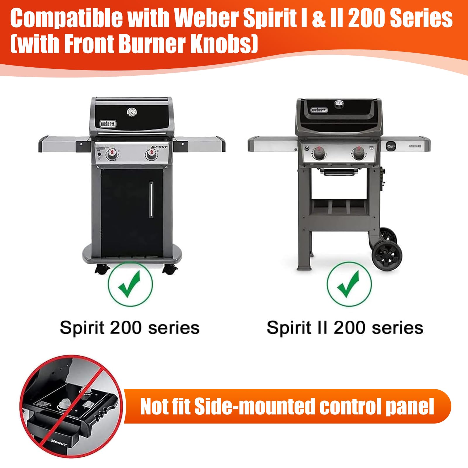 Griglia Riscaldante In Acciaio Inox Per Weber Spirit 200 Serie - Ricambio 69866 - Coisien