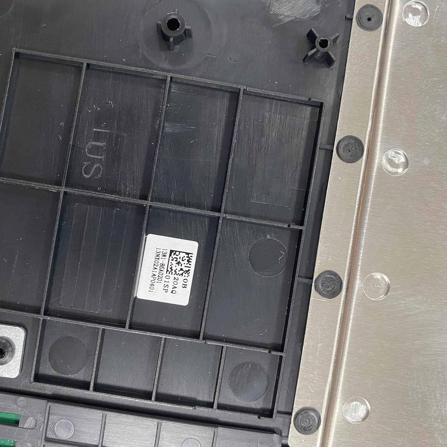 Replacement for ASUS Chromebook 11 C204 C204MA C204EE Laptop Upper Case Palmrest Non-Backlit Keyboard Touchpad Assembly Part 11.6" 13N1-86A0201 Top Cover Black